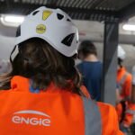 Photo lors d'un tournage avec Engie