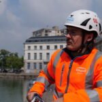 Photo lors d'un tournage avec Engie