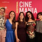 Photo lors d'une projection au festival du film francophone de Montréal Cinemania